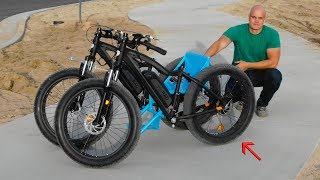 How to Build an Off Road Wheelchair From 2 Electric Bikes [upl. by Ahusoj]