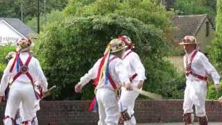 Gloucestershire Morris dancing in the Mortimer Gardens [upl. by Torrell213]