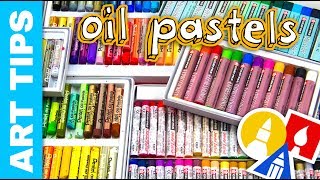 Art Tips  5 Tips For Using Oil Pastels [upl. by Necyrb175]