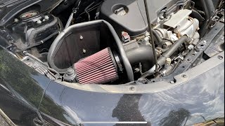 KampN AIR INTAKE REVIEW ON CHEVROLET MALIBU [upl. by Kellyn]