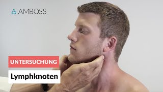 Lymphknoten  Klinische Untersuchung  AMBOSS Video  Lymphknotenuntersuchung [upl. by Jorge]