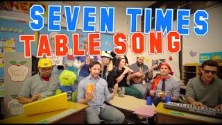 Seven Times Table Song Cups by Anna Kendrick Cover with Classroom Instruments [upl. by Rannug]