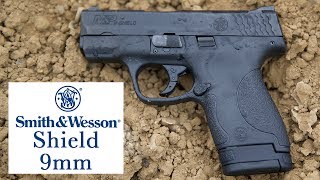 Smith amp Wesson MampP Shield 9mm Review [upl. by Htiduy]