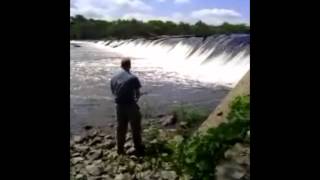 Fishing Buckhorn Dam Cape Fear River Carp and Bass Moncure NC [upl. by Orten403]