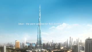 Jotun Paints Arabia Commercial  The Climber  Burj Khalifa [upl. by Irol]