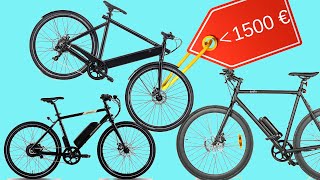 Die 5 besten EBikes unter 1500 € [upl. by Orferd]