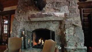 12 MILLION LOG HOME MANSION FOR SALE  Vail Colorado Real Estate Video Tour [upl. by Grossman]