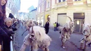 Krampus Parade Graz  Austria December 2013 [upl. by Burn]