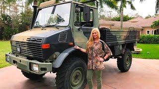 OMG 1983 MercedesBenz Unimog 1300L REVIEW amp TEST DRIVE call 2392638500 [upl. by Westfall]