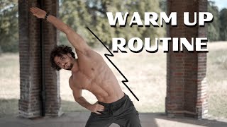 WARM UP ROUTINE BEFORE WORKOUT  Quick and Effective  Rowan Row [upl. by Nilrac]