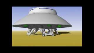 The Invaders Flying Saucer Revealed [upl. by Aillemac425]