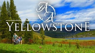 Yellowstone National Park in 4k  Backpacking Hiking and Camping Wyoming [upl. by Einnoj]