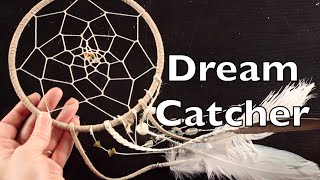 DIY Dreamcatcher  How To Make A Dream Catcher Tutorial [upl. by Perren]