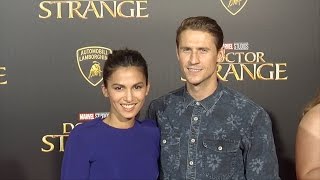 Elodie Yung amp Jonathan Howard quotDoctor Strangequot World Premiere Red Carpet [upl. by Brindell]