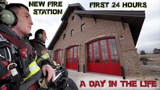 First 24 Hours in a New Fire Station  A Day in the Life [upl. by Anib]