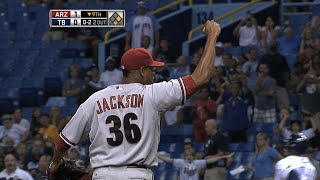 ARITB Jackson hurls the second Dbacks nohitter [upl. by Aicxela]