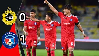 HIGHLIGHT  PERAK FC 0  1 SABAH FC  LIGA SUPER 2023 [upl. by Beeck]