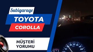 Toyota Corolla ses yalıtımı [upl. by Lucias]