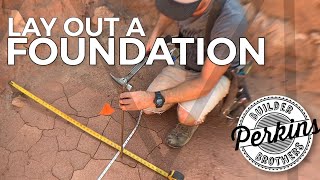 How To Lay Out A Foundation [upl. by Kizzie]