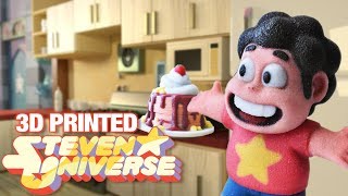 Steven Universe  3D printing Steven and Together Breakfast [upl. by Kcir]