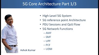 5G Core Architecture Part 1 Live Session on 6th April 2021 [upl. by Theona986]