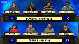 University Challenge 201314 Maths amp Physics Compilation [upl. by Eirrok939]