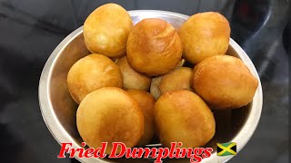 Jamaican Fried Dumplings 🇯🇲 [upl. by Ahsiket]