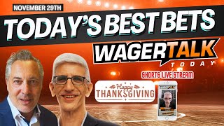 WAGERTALK TODAY BEST BETS  NFL  CFB  NBA  College Basketeball [upl. by Davine]