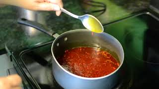 COMO HACER ACEITE DE ACHIOTE FACIL RICOS PARA LAS COMIDAS [upl. by Teresina]