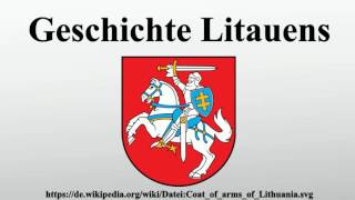 Geschichte Litauens [upl. by Lleznod]