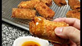 How To Make EGG ROLLS  HOMEMADE EGG ROLLS RECIPE  DUCK SAUCE RECIPE [upl. by Geordie]