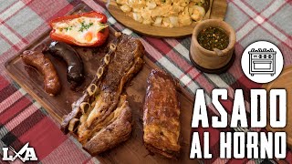 Asado al Horno para sobrevivir la Cuarentena  Locos X el Asado [upl. by Naryb]