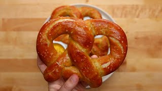 Homemade Soft Pretzels [upl. by Eilra]