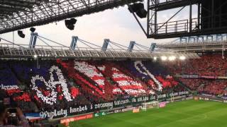 Wisła Kraków  Legia Warszawa Oprawa kibiców Wisły [upl. by Trakas]