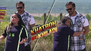 Khatron Ke Khiladi 10 Update Bharti Singh Makes Fun Of Rohit Shetty [upl. by Aleit571]