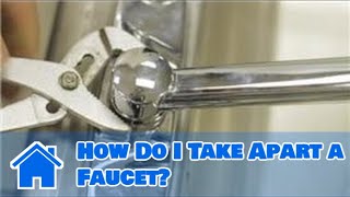 Kitchen Sink Faucets  How Do I Take Apart a Faucet [upl. by Herve721]