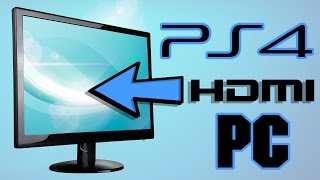 How to connect Playstation 4 with HDMI and PC with DVI to PC monitor [upl. by Bar]