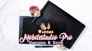 Wacom MobileStudio Pro 13 Unboxing amp Setup [upl. by Eidnar]