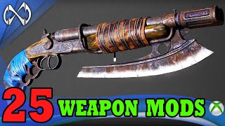 25 BEST WEAPON MODS for Fallout 4 [upl. by Htur]