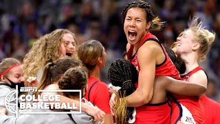 Arizona upsets UConn in the 2021 Womens Final Four HIGHLIGHTS  ESPN College Basketball [upl. by Allicsirp]