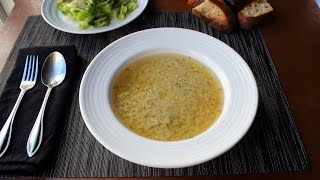 Stracciatella Soup  Italian Egg Drop Soup Recipe [upl. by Trinidad]