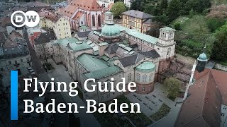 BadenBaden From Above  Top Things To See In BadenBaden  Germany By Drone [upl. by Cliff]