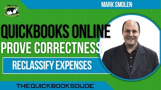 QuickBooks Online Expense Category Classification [upl. by Sane561]