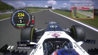 F1 Nurburgring 2013  Valtteri Bottas Onboard [upl. by Ennaehr]