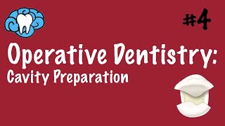 Operative Dentistry  Cavity Preparation  INBDE ADAT [upl. by Etnahs]