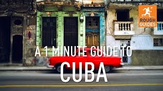 A 1 minute guide to Cuba [upl. by Niledam]