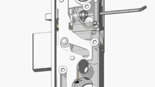 ABLOY Electric Lock EL420 settings [upl. by Khalsa]