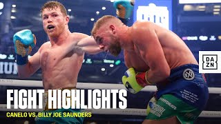 HIGHLIGHTS  Canelo Alvarez vs Billy Joe Saunders [upl. by Bride]