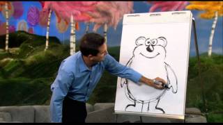 how to draw DR SEUSS THE LORAX [upl. by Kirre]