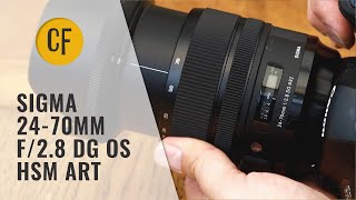 Sigma 2470mm f28 DG OS HSM lens review with samples [upl. by Atneuqal]